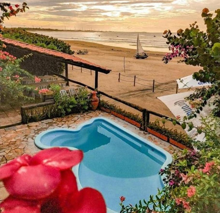 Pousada Vira Sol Hotel Trairi Eksteriør billede